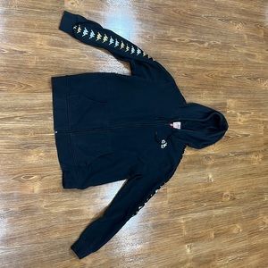 Kappa jacket black and gold